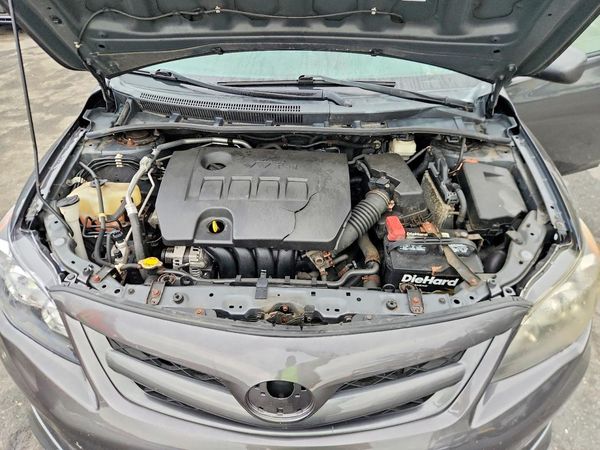 2012 TOYOTA COROLLA — Engine bay