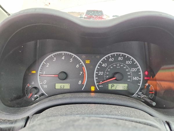 2012 TOYOTA COROLLA — ODOM