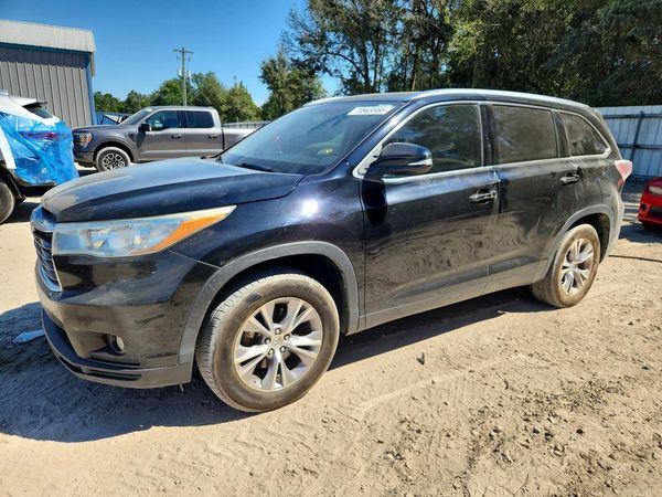 2015 TOYOTA HIGHLANDER Base/Hybrid — Front 3/4