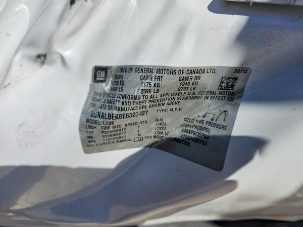 2014 CHEVROLET EQUINOX 1LT — VINS