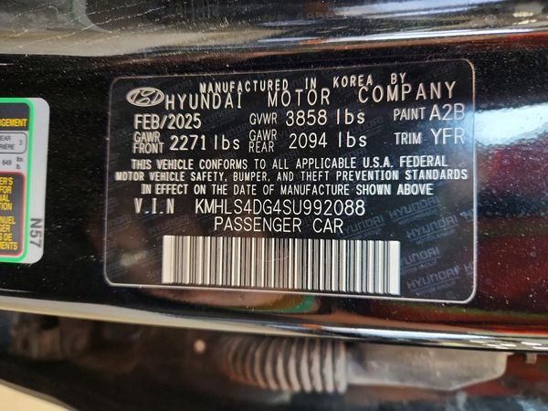 2025 HYUNDAI ELANTRA SEL Convenience — VINS