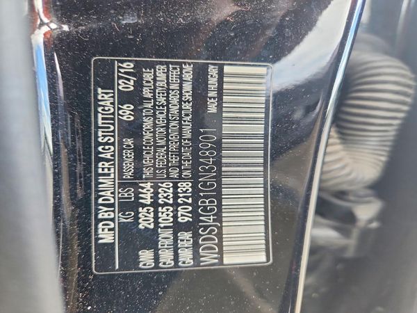 2016 MERCEDES-BENZ CLA-CLASS CLA250-4M — VINS