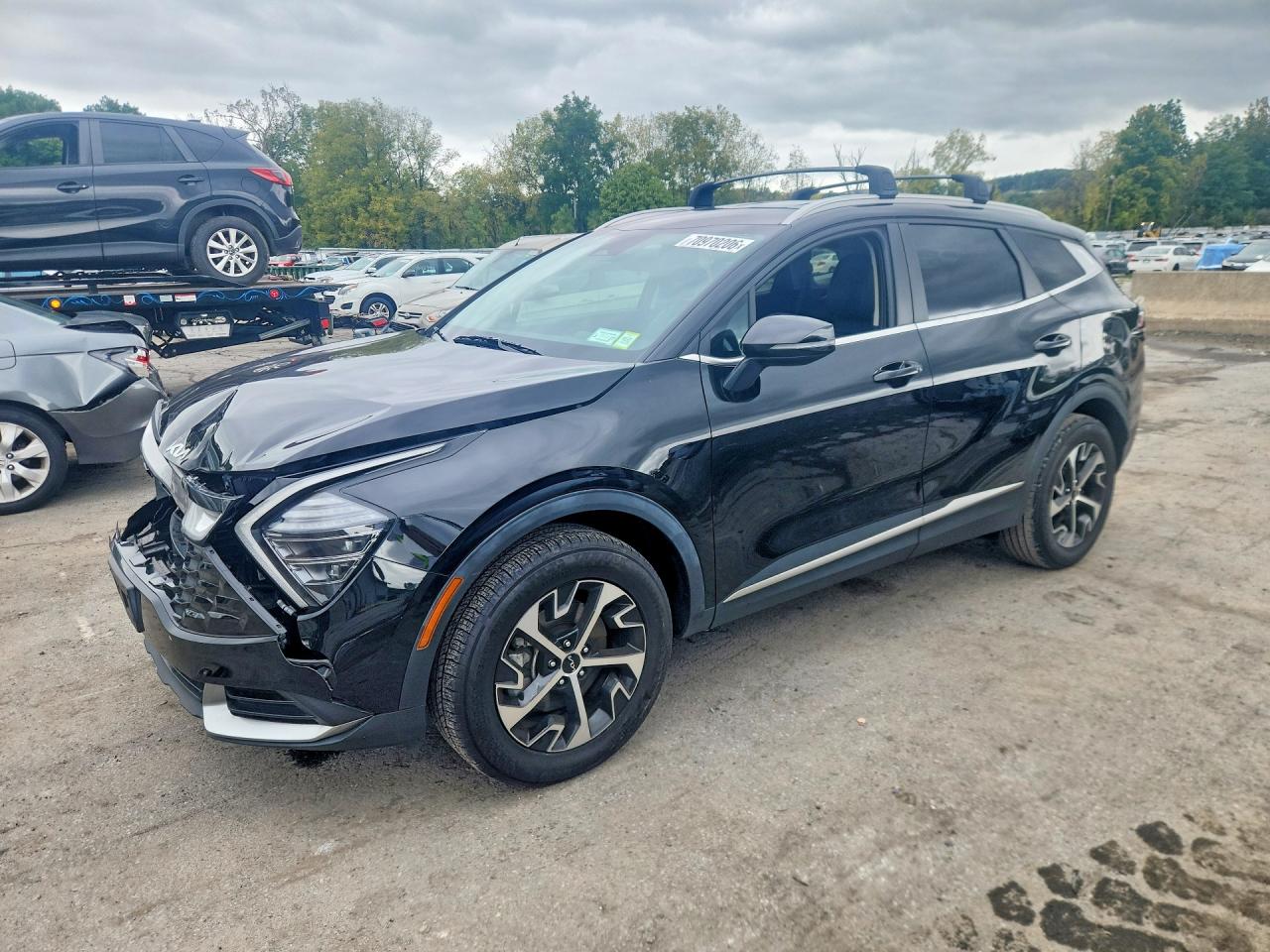 2025 KIA SPORTAGE EX — Front 3/4