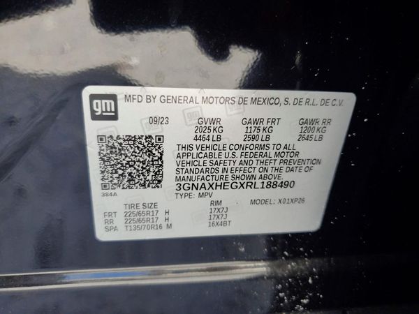 2024 CHEVROLET EQUINOX LS — VINS