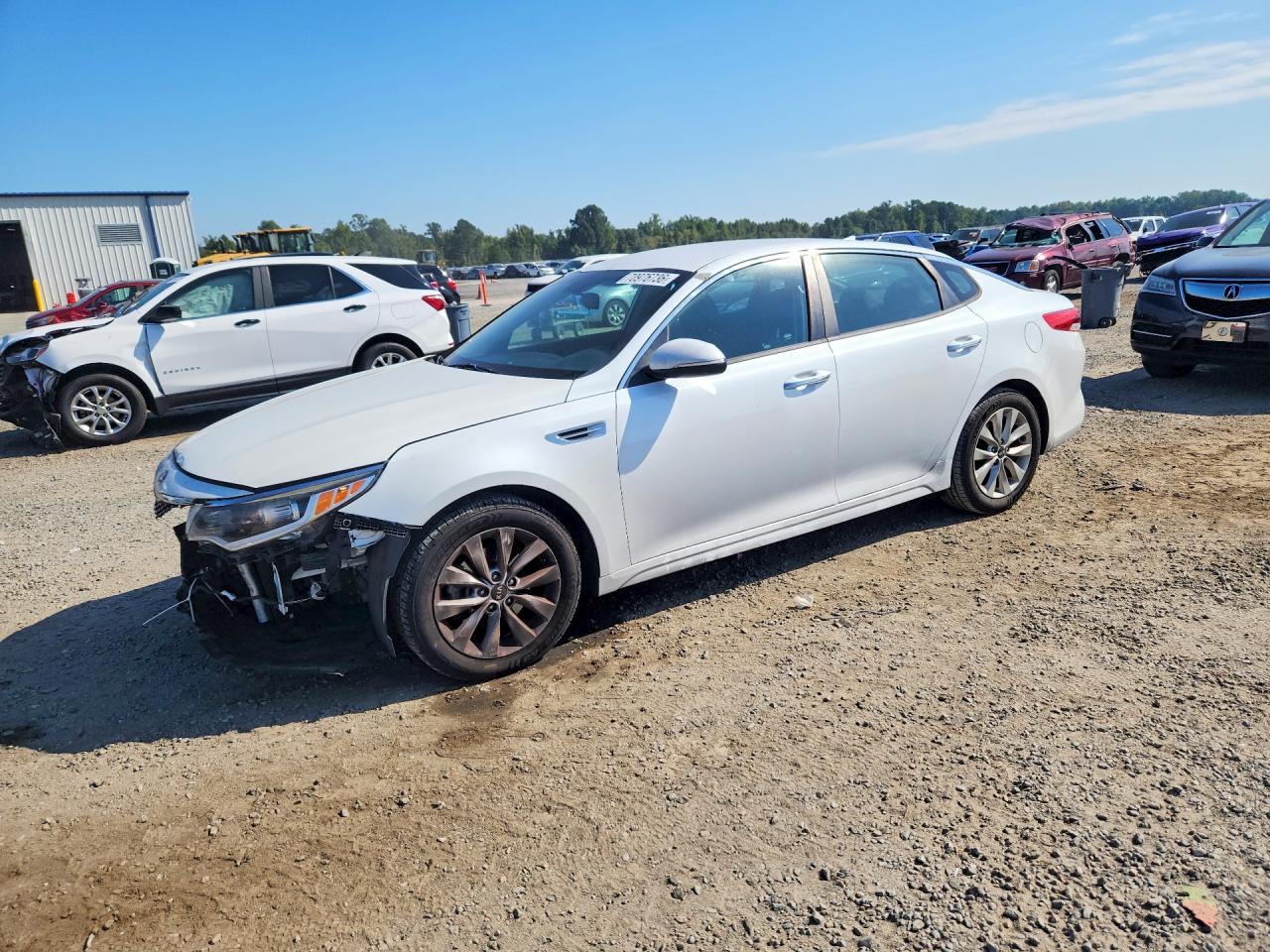 2018 KIA OPTIMA LX — Front 3/4