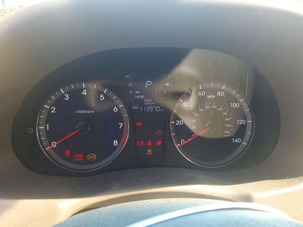 2013 HYUNDAI ACCENT GLS, GS — ODOM