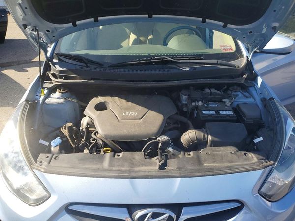 2013 HYUNDAI ACCENT GLS, GS — Engine bay