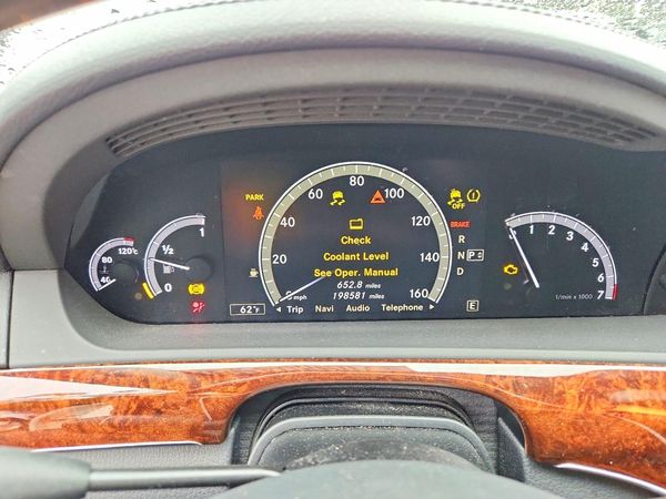 2013 MERCEDES-BENZ S-CLASS S550V 4-MATIC — ODOM