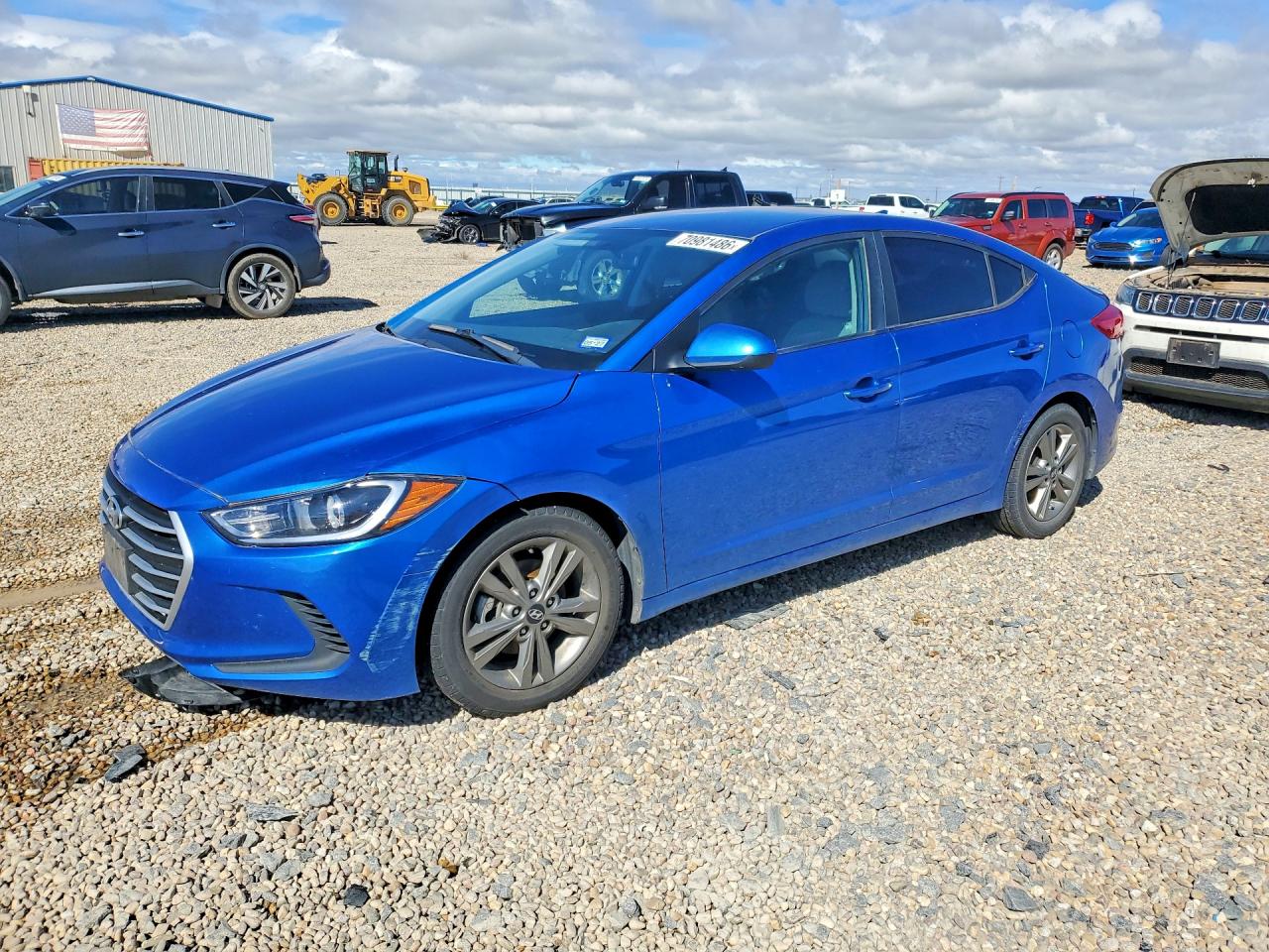 2017 HYUNDAI ELANTRA — Front 3/4
