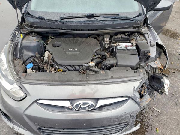 2013 HYUNDAI ACCENT GLS, GS — Engine bay