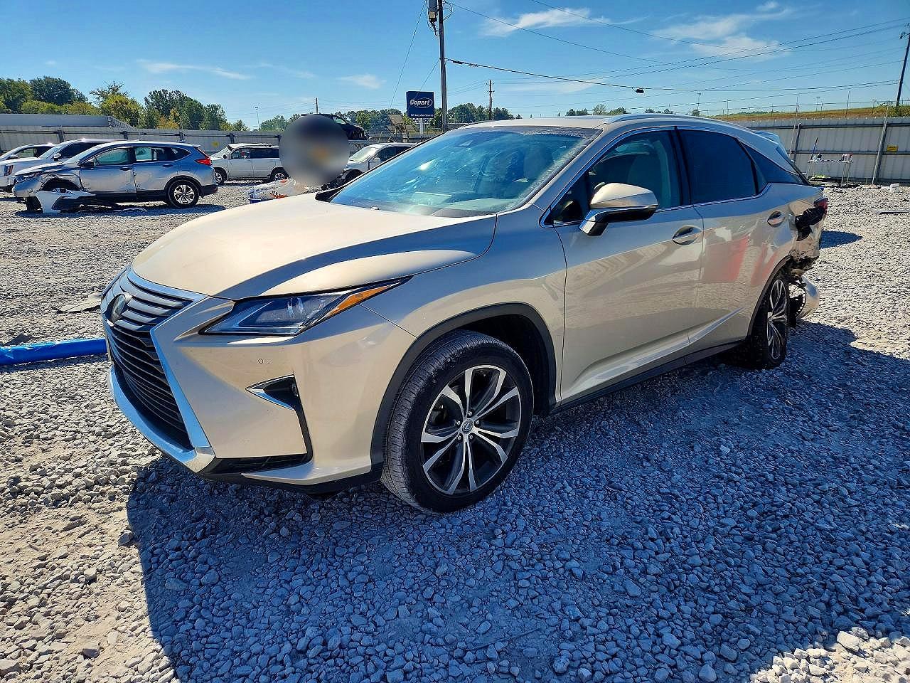 2016 LEXUS RX 350 — Front 3/4