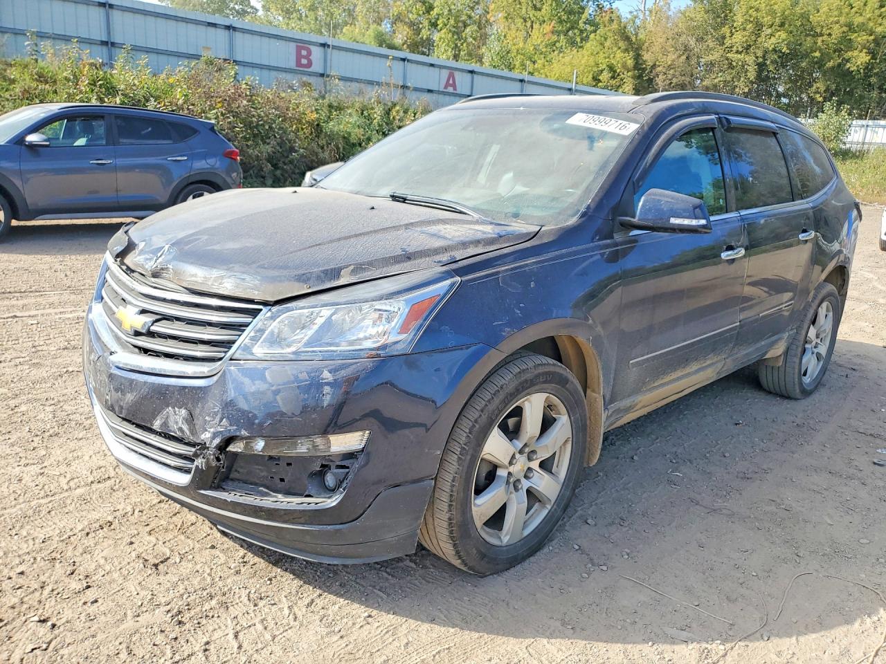 2016 CHEVROLET TRAVERSE LTZ — Front 3/4