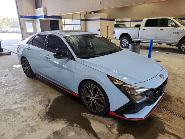 2022 HYUNDAI ELANTRA — Passenger 3/4