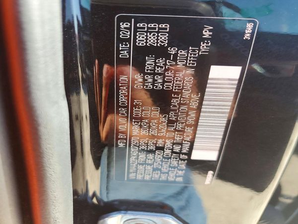 2016 VOLVO XC90 SV42 Momentum — VINS