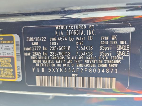 2023 KIA SPORTAGE EX — VINS