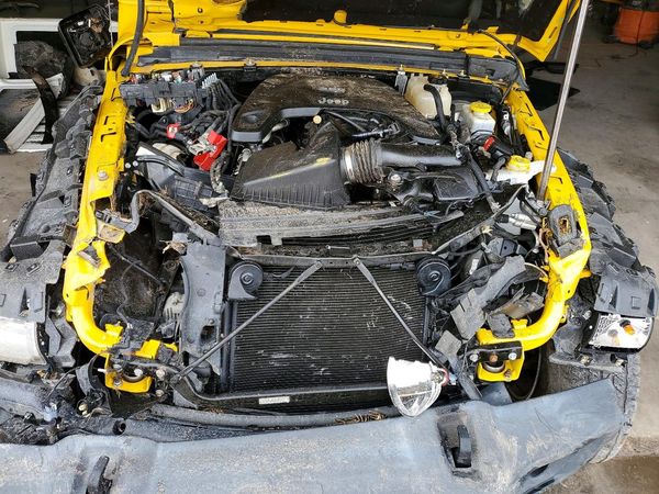 2019 JEEP WRANGLER Sport — Engine bay