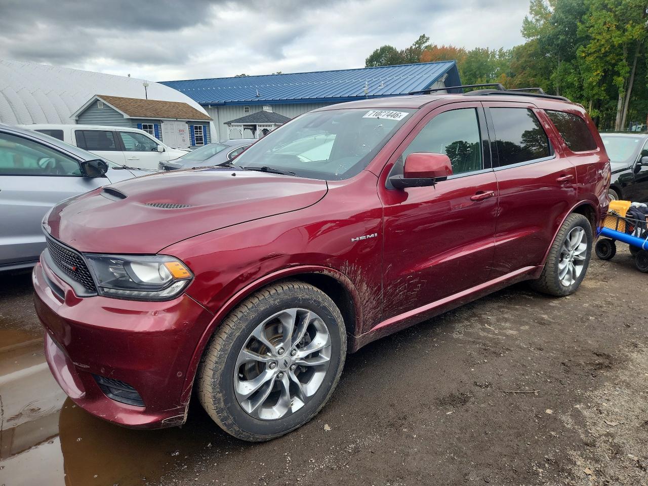 2020 DODGE DURANGO R/T — Front 3/4