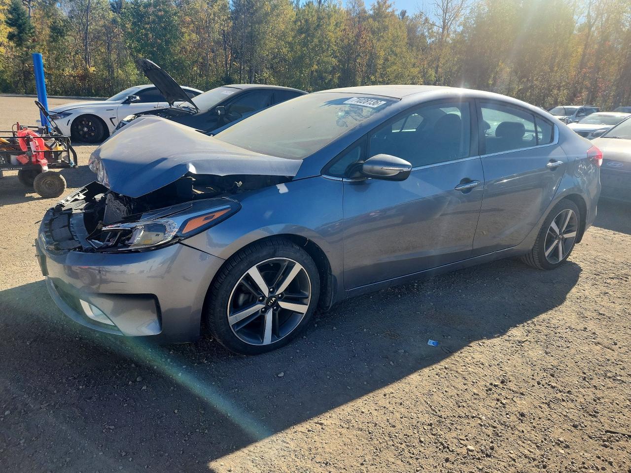 2017 KIA FORTE EX — Front 3/4