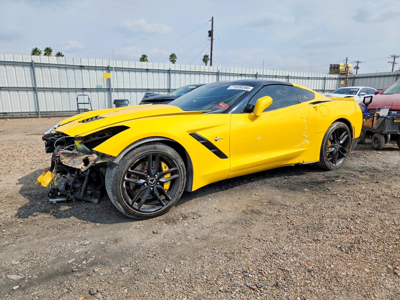 2014 CHEVROLET CORVETTE Z51 2LT — Front 3/4