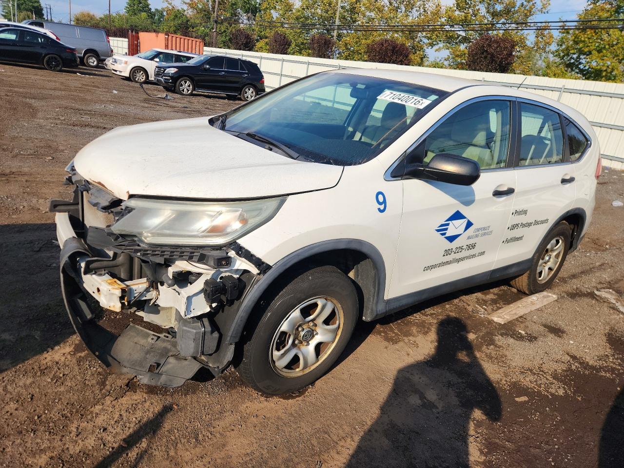 2015 HONDA CRV LX — Front 3/4
