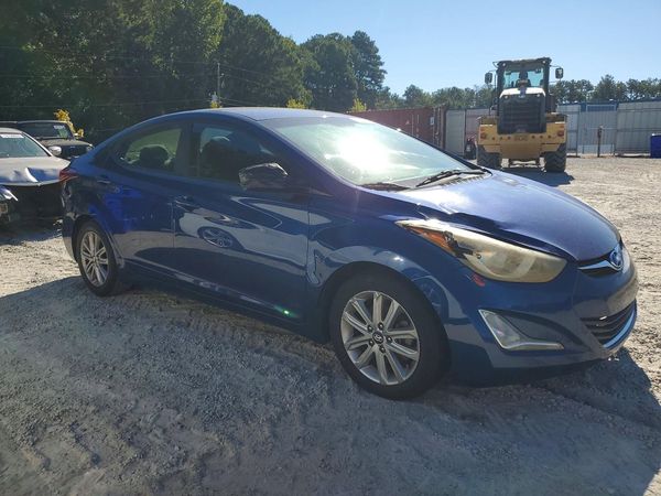 2016 HYUNDAI ELANTRA — Passenger 3/4