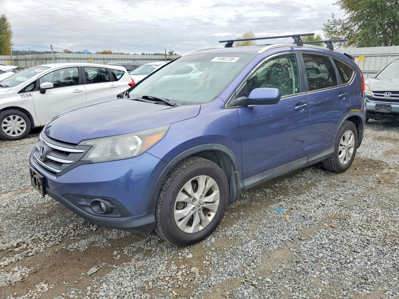2014 HONDA CRV EX-L — Front 3/4