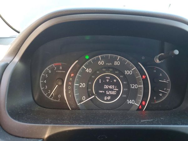 2012 HONDA CRV EX-L — ODOM