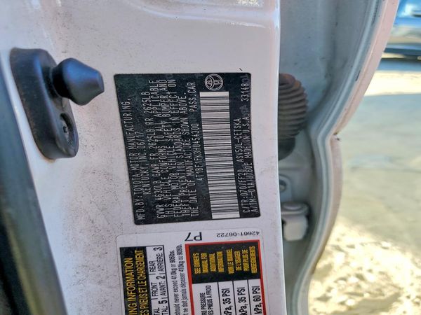 2017 TOYOTA CAMRY LE/SE/XLE/XSE — VINS