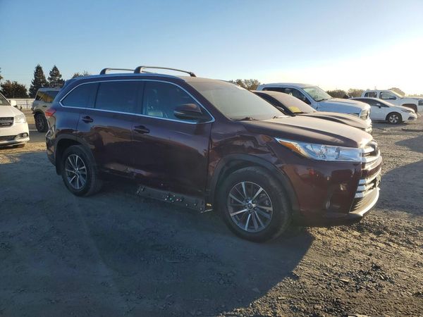 2018 TOYOTA HIGHLANDER SE/XLE — Passenger 3/4