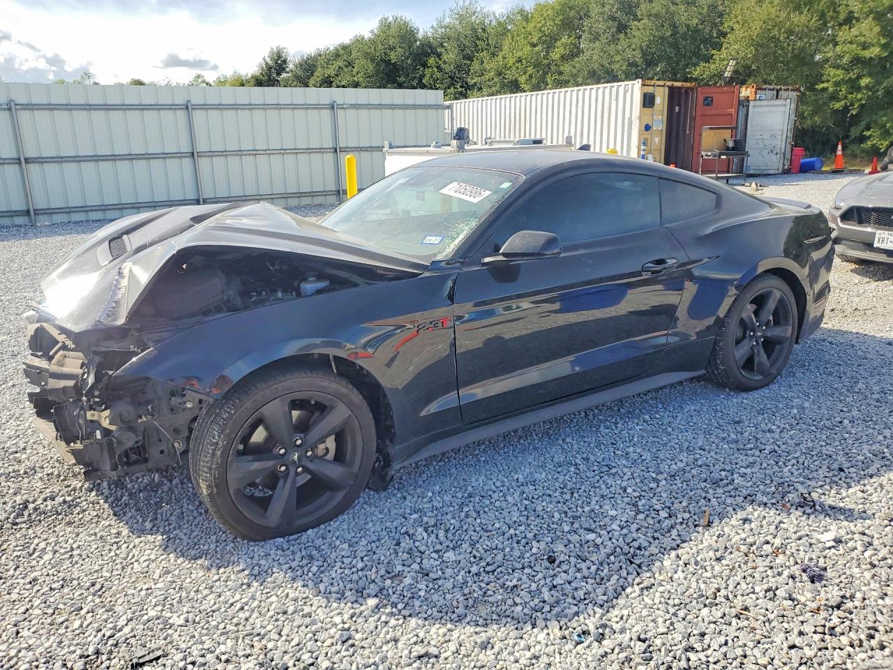 2021 FORD MUSTANG I4 Coupe — Front 3/4