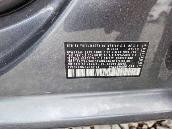 2024 VOLKSWAGEN JETTA SE, SE (AQ301 Trans) — VINS