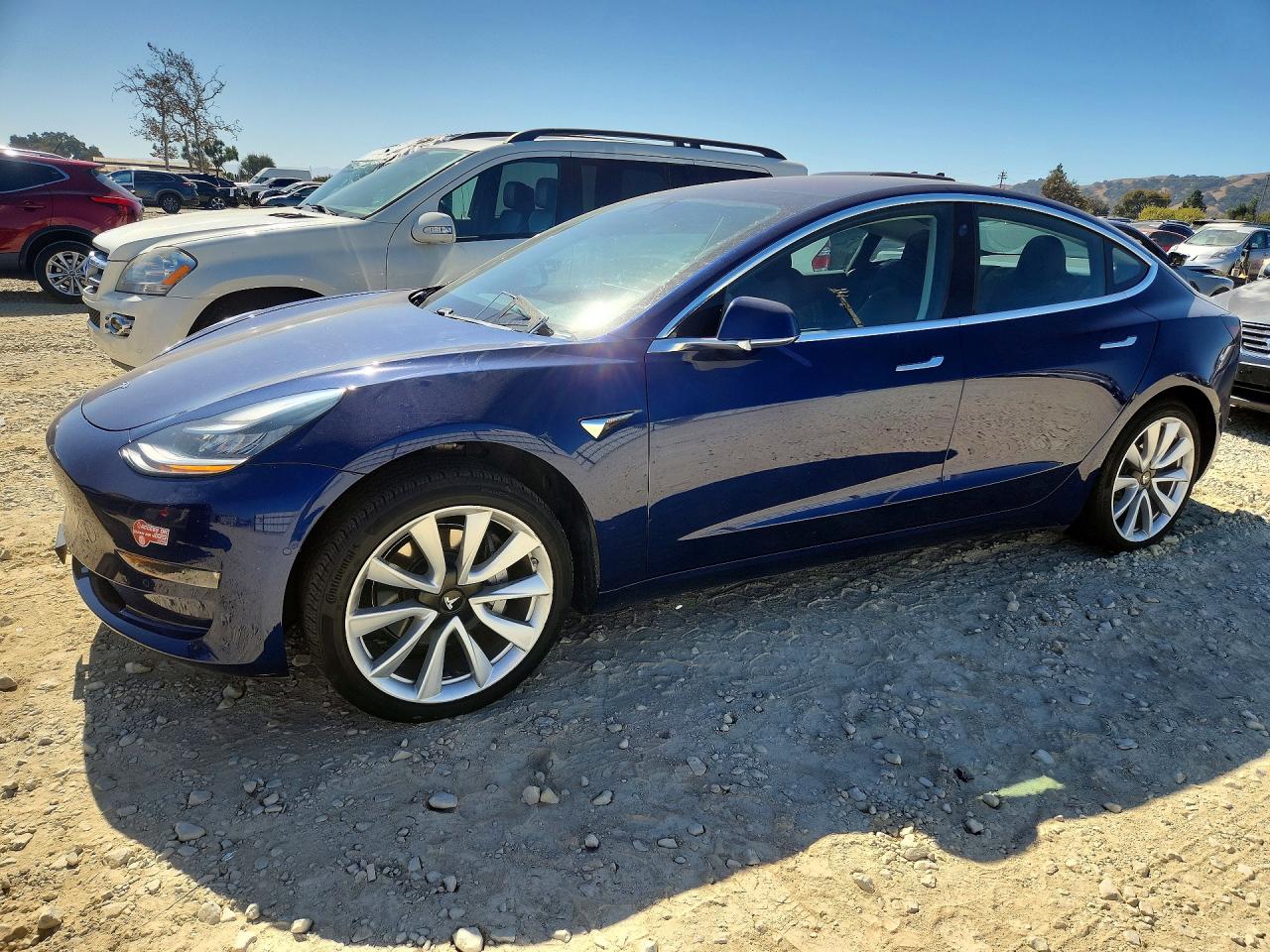 2018 TESLA MODEL 3 — Front 3/4