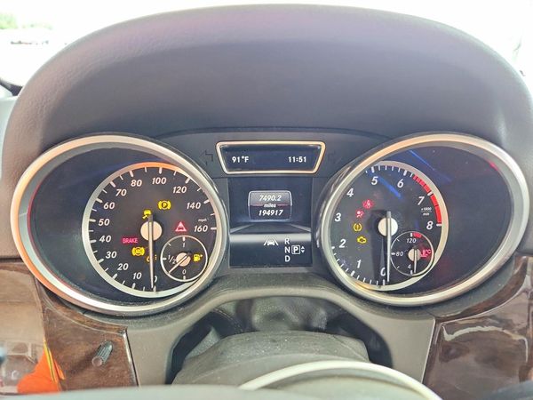 2013 MERCEDES-BENZ M-CLASS ML350 4-MATIC — ODOM