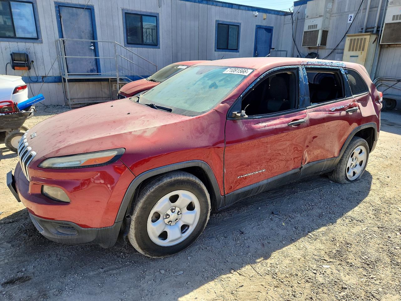 2016 JEEP CHEROKEE Sport — Front 3/4