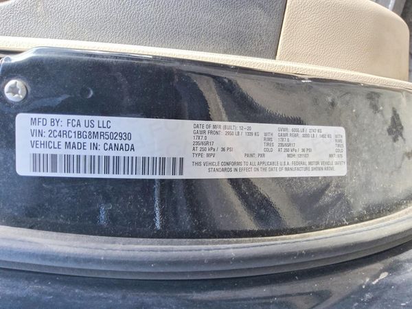 2021 CHRYSLER PACIFICA Touring L — VINS