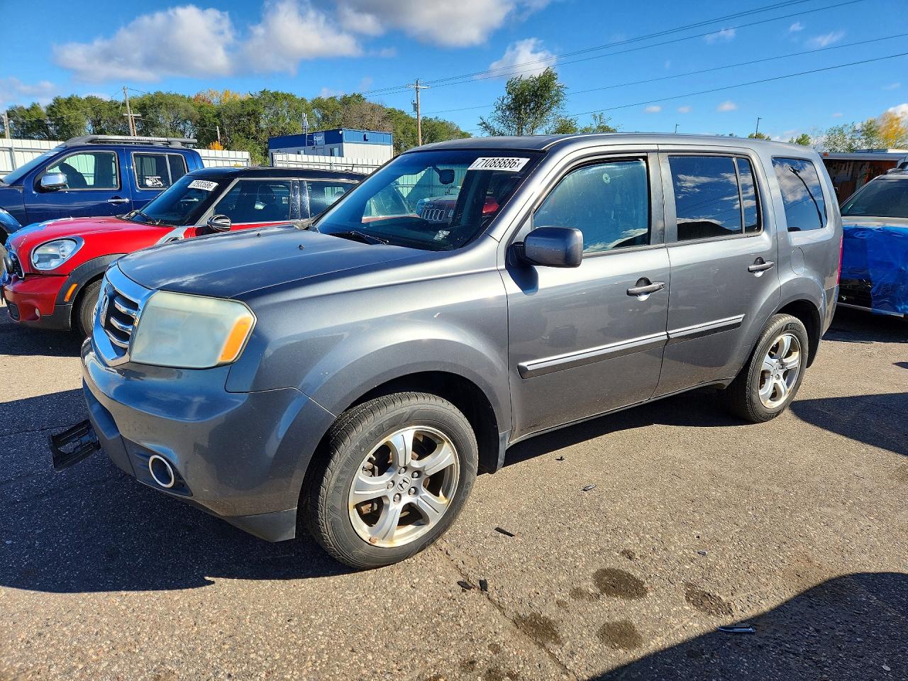 2012 HONDA PILOT EX-L — Front 3/4