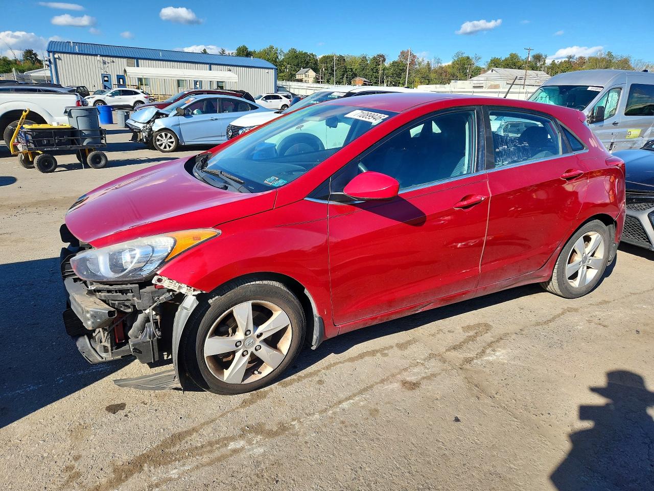 2016 HYUNDAI ELANTRA — Front 3/4