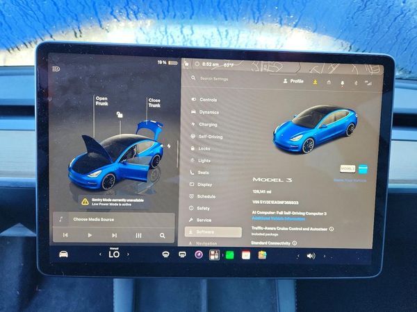 2022 TESLA MODEL 3 — ODOM
