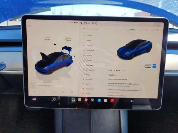 2022 TESLA MODEL 3 — ODOM