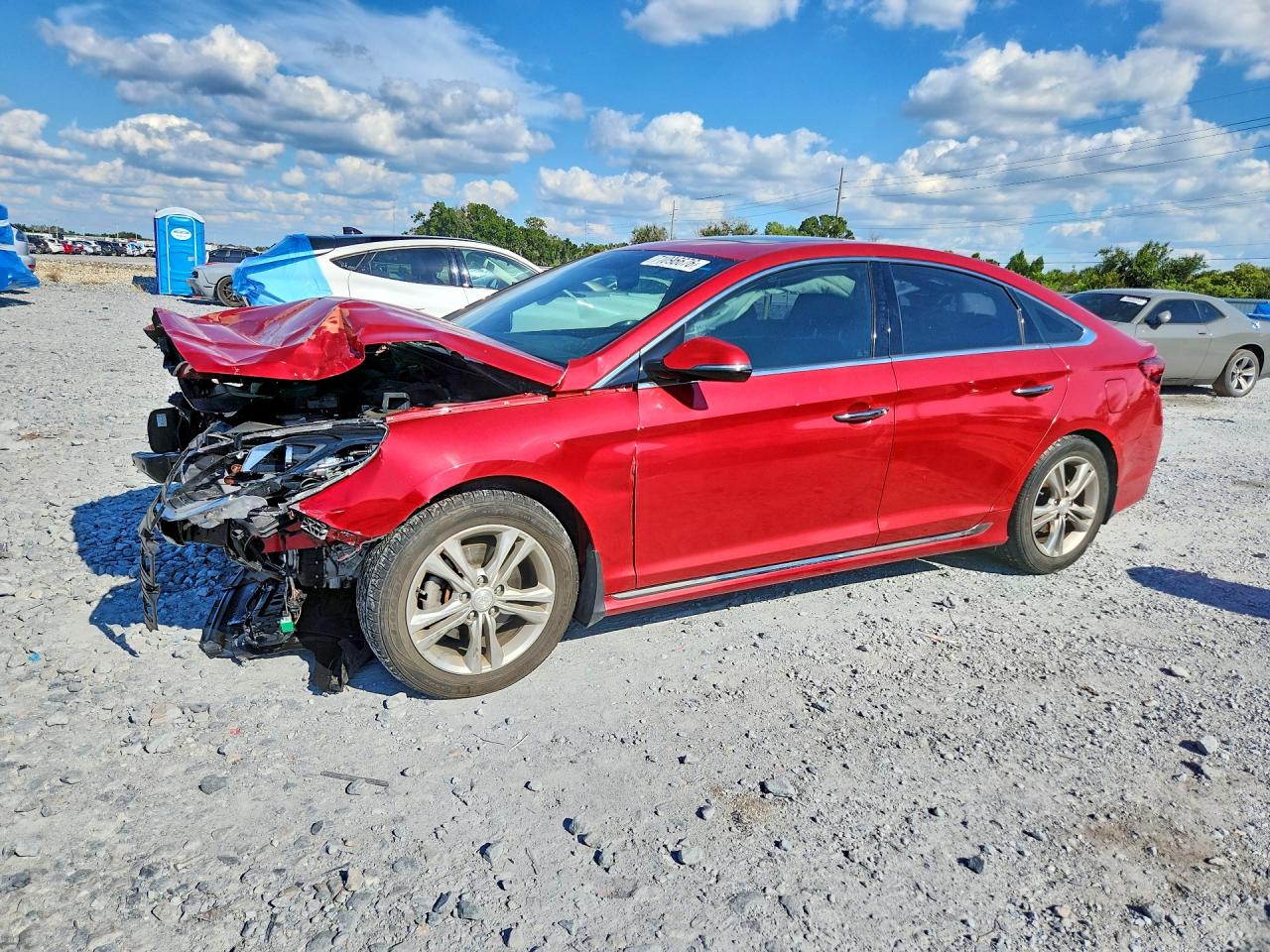 2018 HYUNDAI SONATA — Front 3/4