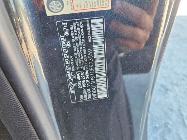 2012 MERCEDES-BENZ C C350 — VINS