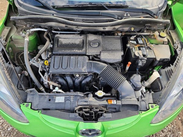 2013 MAZDA MAZDA2 Sport/GX — Engine bay
