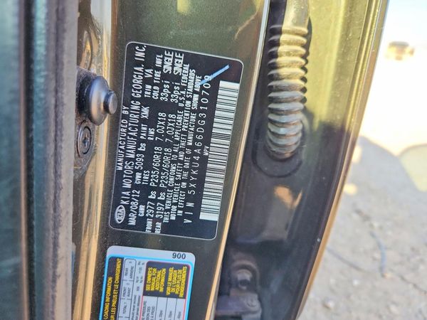 2013 KIA SORENTO EX — VINS