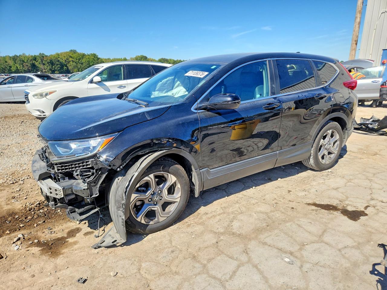 2017 HONDA CRV EX-L/EX-L Navi — Front 3/4