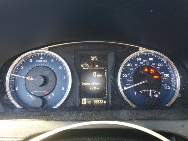 2017 TOYOTA CAMRY LE/SE/XLE/XSE — ODOM