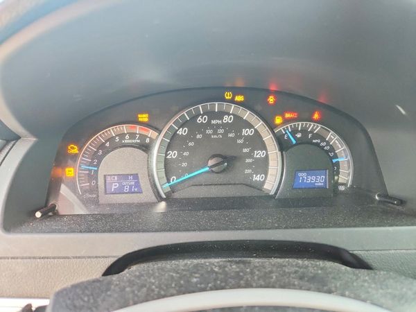 2012 TOYOTA CAMRY — ODOM