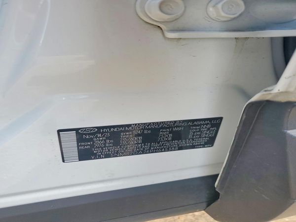2023 HYUNDAI SANTA FE SEL — VINS