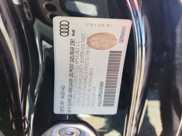 2014 AUDI A5 quattro Premium Plus — VINS