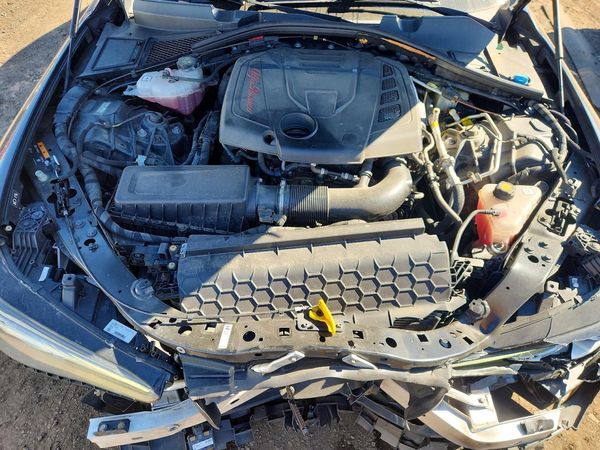 2019 ALFA ROMEO GIULIA TI AWD — Engine bay