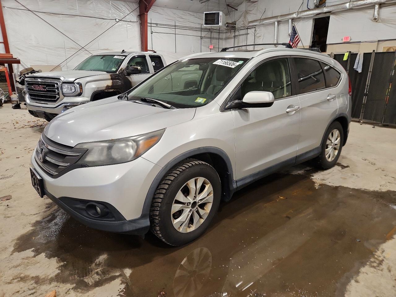 2012 HONDA CRV EX-L — Front 3/4